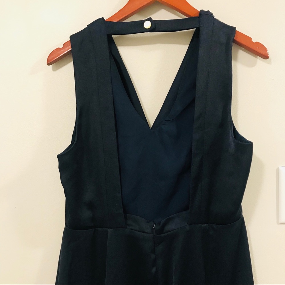 Nwt Asos Size 12 Drape Front Open Back Dress - image 6